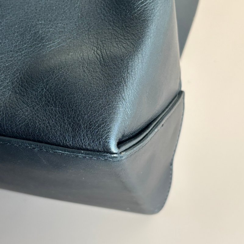::CHANEL:: 香奈兒 Essential Rue Cambon黑色小牛皮拉鍊購物手提包 托特包-5