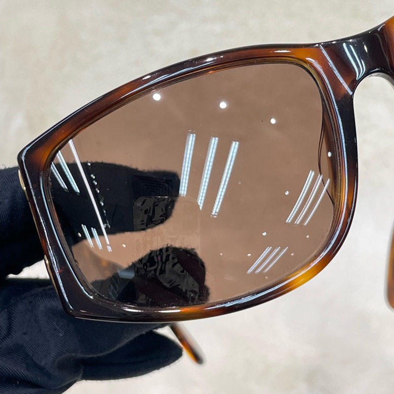 CHANEL 中古大logo 玳瑁太陽眼鏡 X029-2