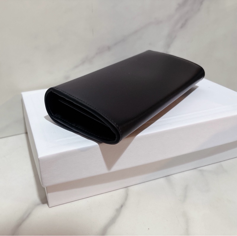 CELINE 黑色凱旋 LOGO 長夾-7