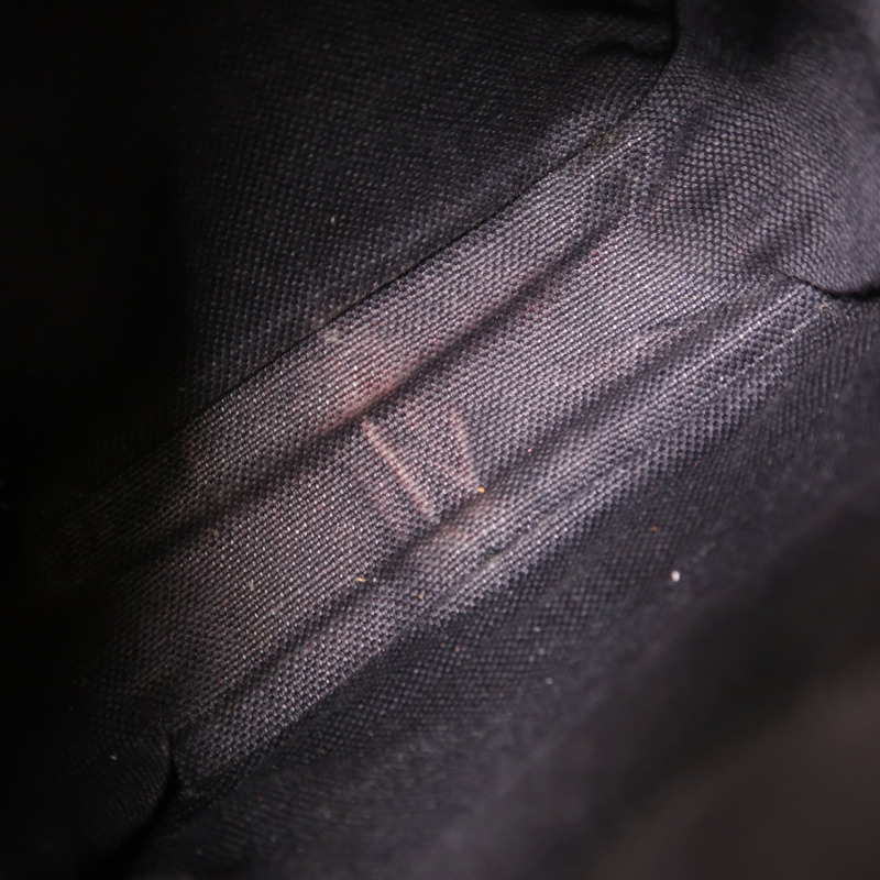 GUCCI 塗層帆布/牛皮皮革GG Supreme銀扣肩背袋-12