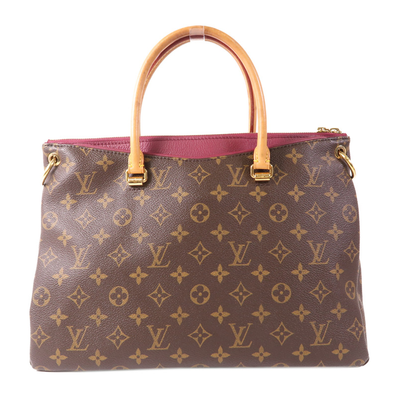 LOUIS VUITTON Monogram Pallas金扣手挽肩背兩用袋-1