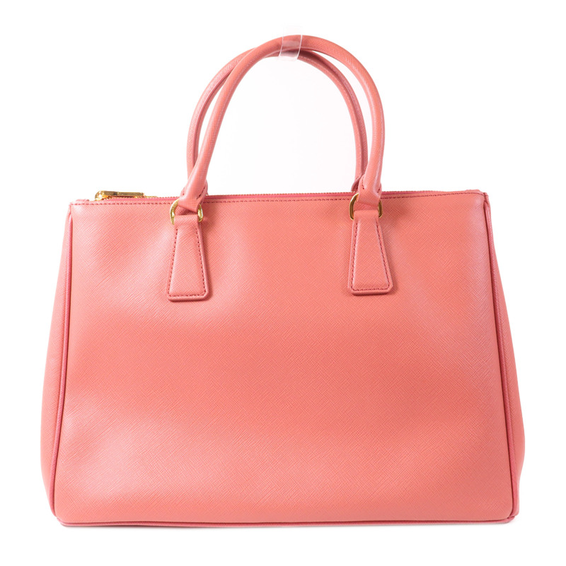 PRADA 牛皮皮革2 Way Shoulder金扣手挽肩背兩用袋-1