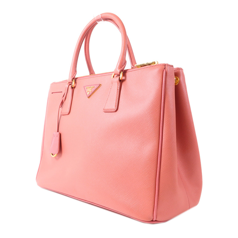 PRADA 牛皮皮革2 Way Shoulder金扣手挽肩背兩用袋-2