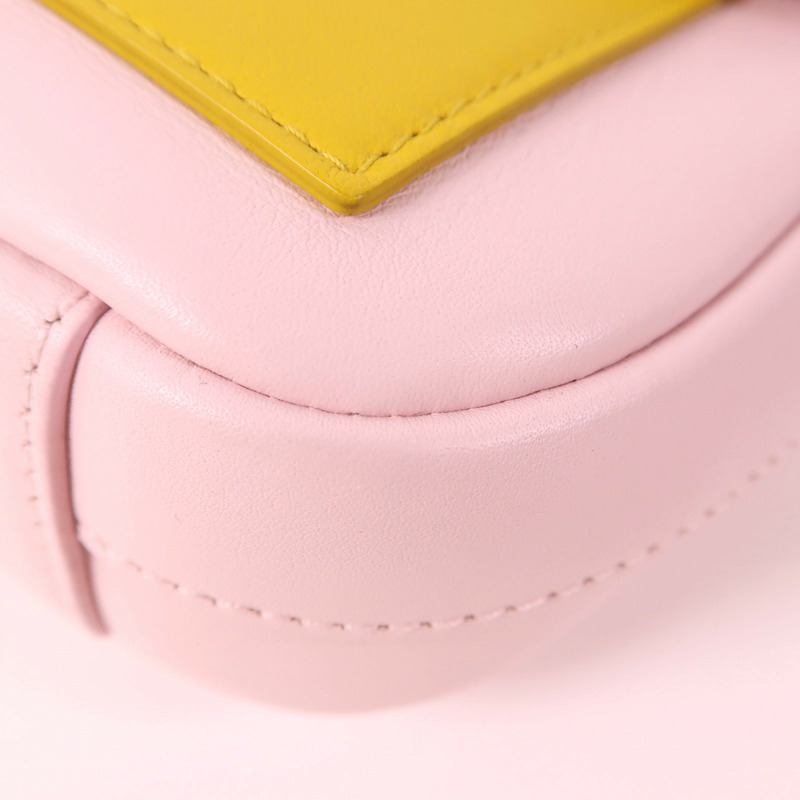 Dior 牛皮皮革WOC銀扣鏈帶肩背袋-9