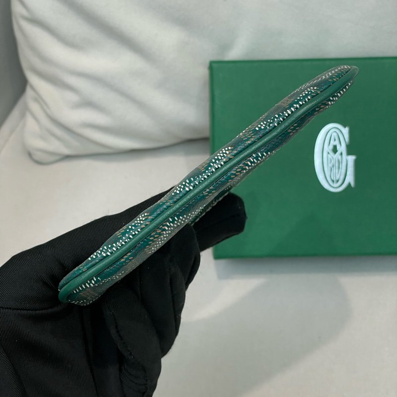GOYARD 綠色零錢鑰匙包 I483NY-4