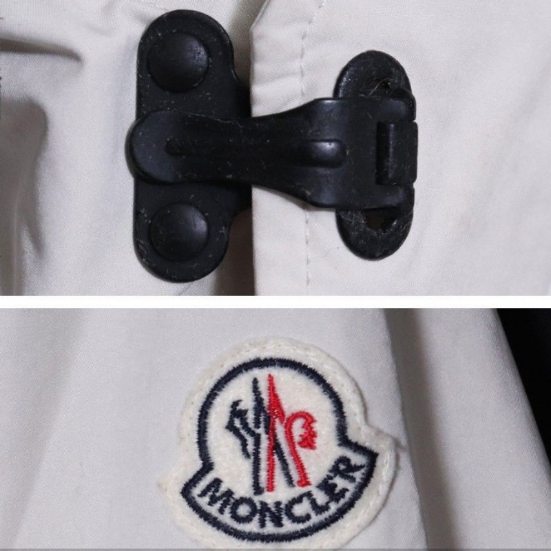 MONCLER #風衣#防風外套#象牙白色#1碼#正品-7