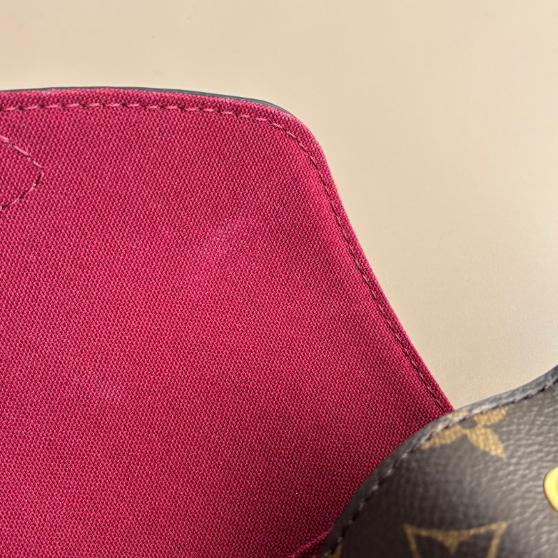 ::Louis Vuitton:: LV M45516 MONTSOURIS BB經典花紋黑皮革MINI後背包-16
