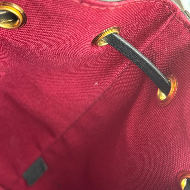 ::Louis Vuitton:: LV M45516 MONTSOURIS BB經典花紋黑皮革MINI後背包-21