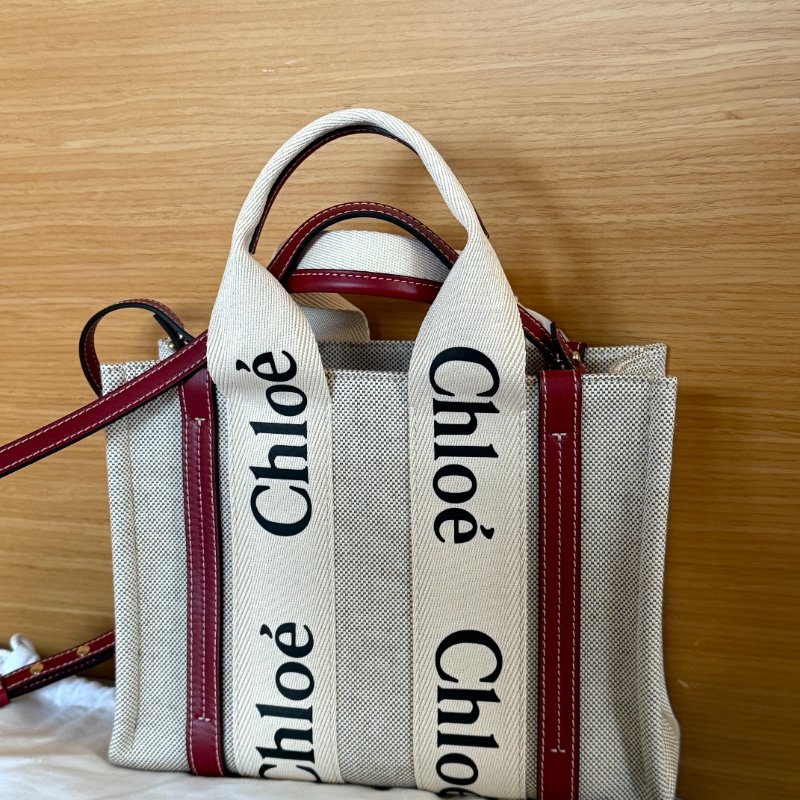全新 Chloe SMALL WOODY 托特包-1