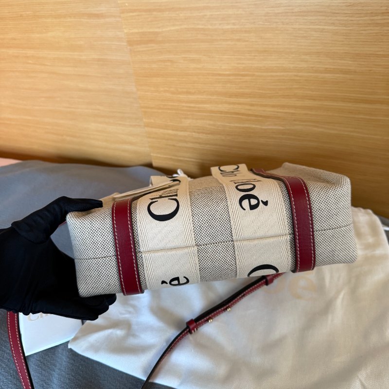 全新 Chloe SMALL WOODY 托特包-8