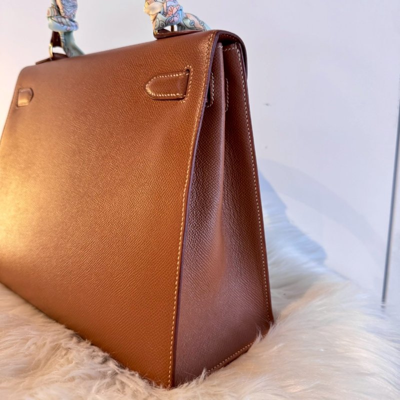 HERMES Kelly32 金棕色-3