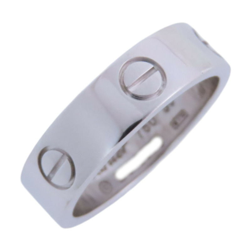CARTIER 18K白金Love Ring戒指#58/US#7.25-0
