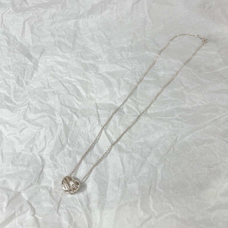 莉亞精品♡Tiffany&co 邱比特愛心項鍊 全新閒置品-2