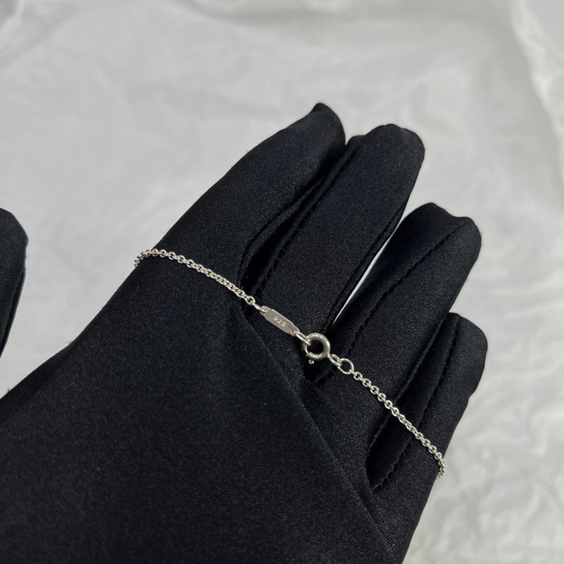 莉亞精品♡Tiffany&co 邱比特愛心項鍊 全新閒置品-7