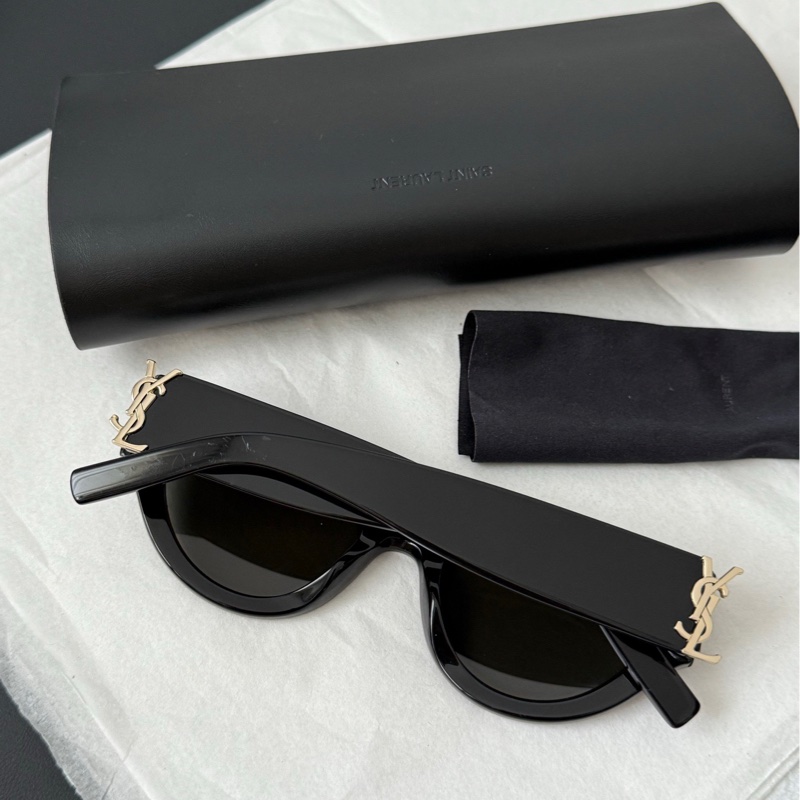 YSL 聖羅蘭 墨鏡 貓眼太陽眼鏡M94-1