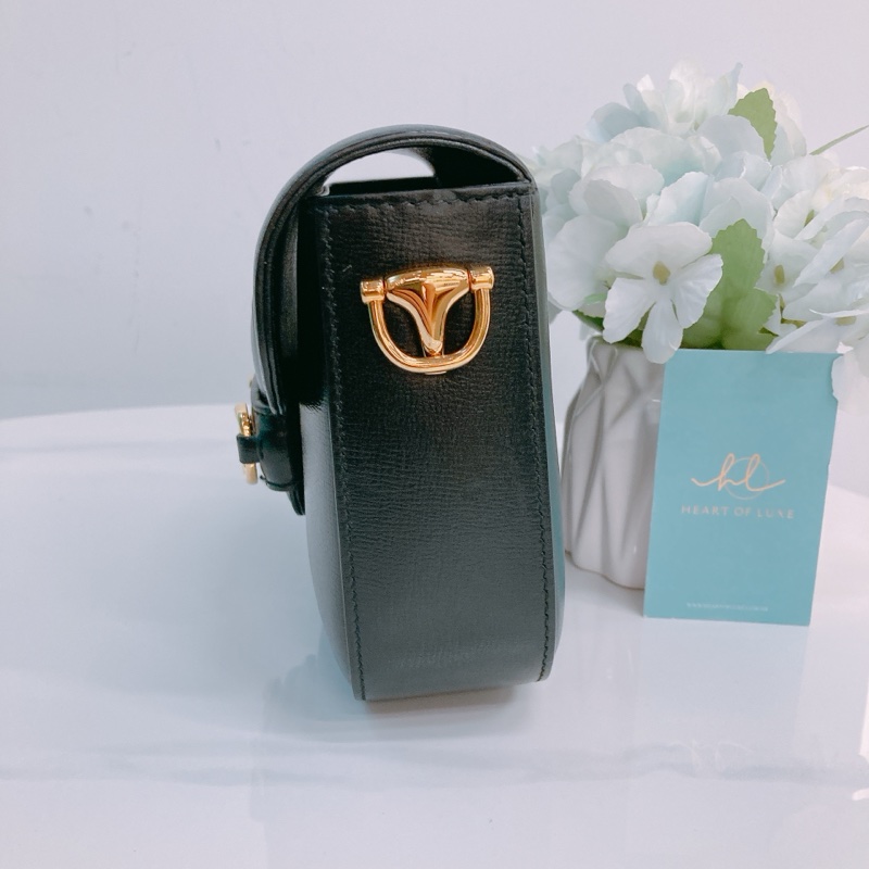 MS0300 GUCCI 嗰時小號經典馬鞍扣雙肩帶包包HORSEBIT 1955 SMALL SHOULDER BAG CALFSKIN-4
