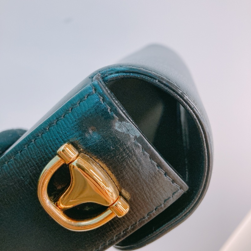 MS0300 GUCCI 嗰時小號經典馬鞍扣雙肩帶包包HORSEBIT 1955 SMALL SHOULDER BAG CALFSKIN-21