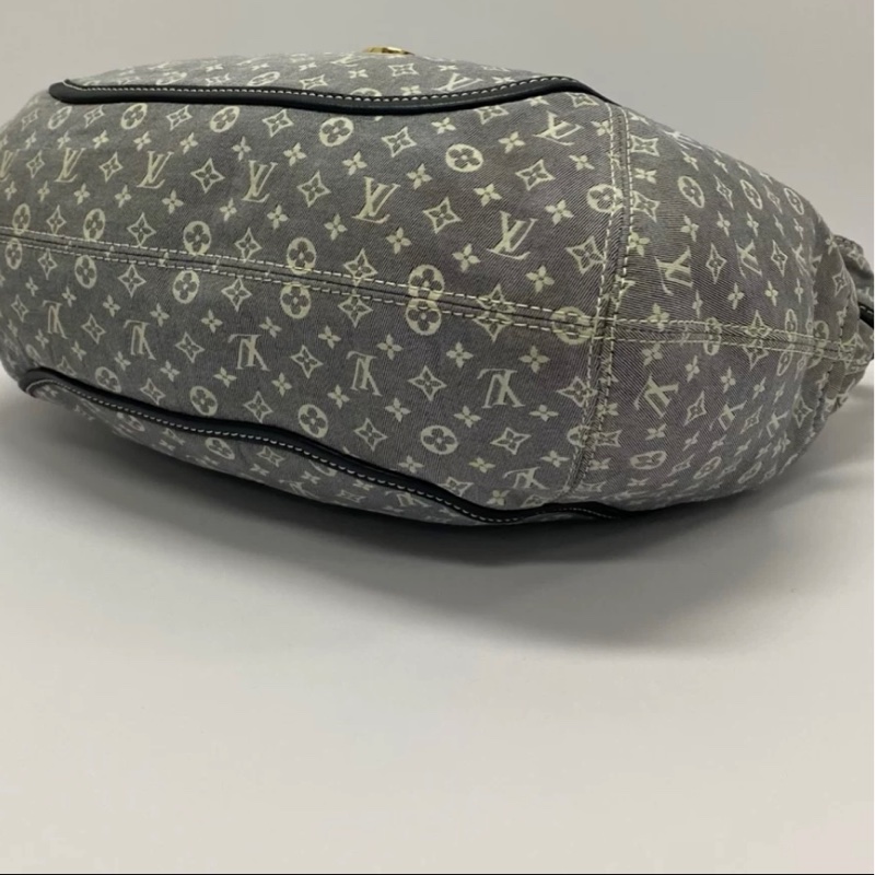 Louis Vuitton/路易威登 中古灰牛仔單寧  33*30*9-4