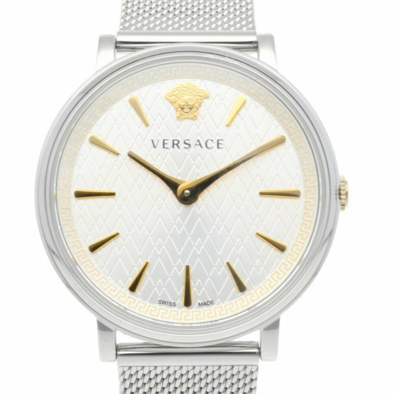 Versace Icon 手錶，不鏽鋼石英，男士 VERSACE-0