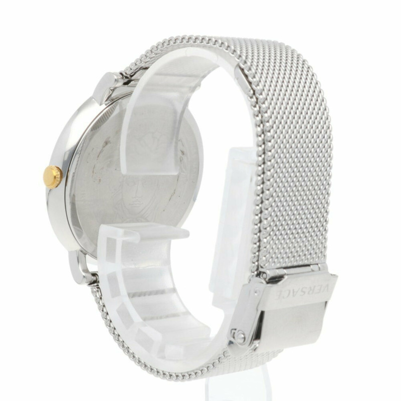 Versace Icon 手錶，不鏽鋼石英，男士 VERSACE-3