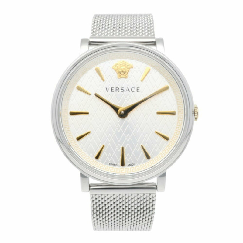 Versace Icon 手錶，不鏽鋼石英，男士 VERSACE-4