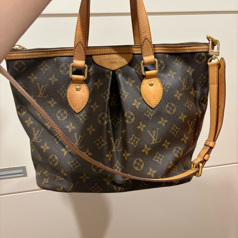 LV Monogram Palermo 手提斜背二用包-0