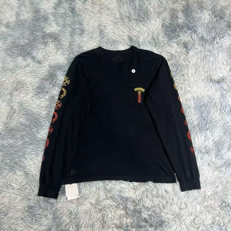 Chrome Hearts 克羅心 黑色印花長袖-1