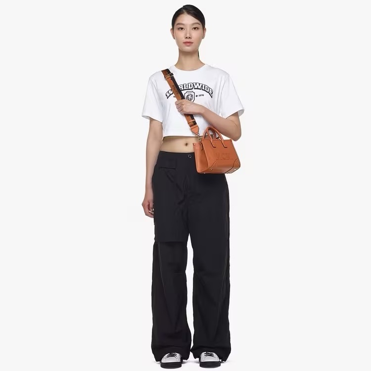 MCM Munchen cognac tote bag-4
