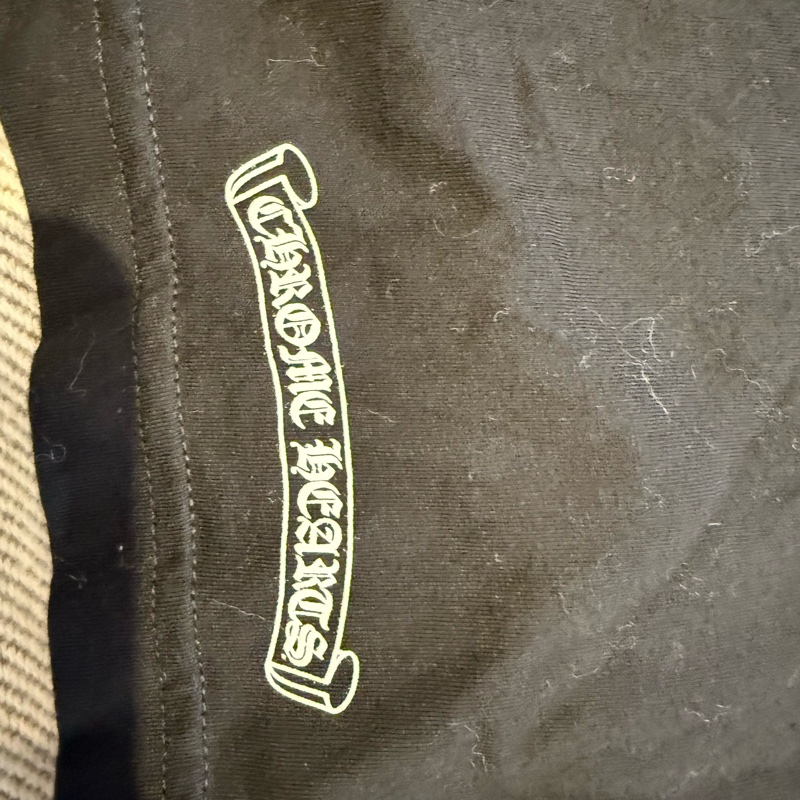 :Chrome Hearts 黑色馬蹄 Tee 克羅心 黃金尺寸-4
