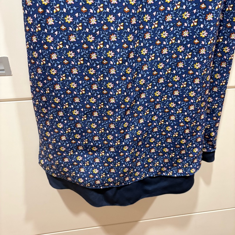 Tory Burch 藍色絲質全新洋裝-3
