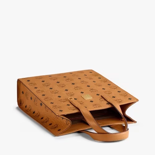 MCM Visetos cognac bag-1