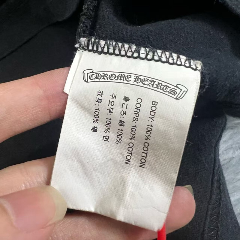 Chrome Hearts 克羅心 長袖 黑色-3