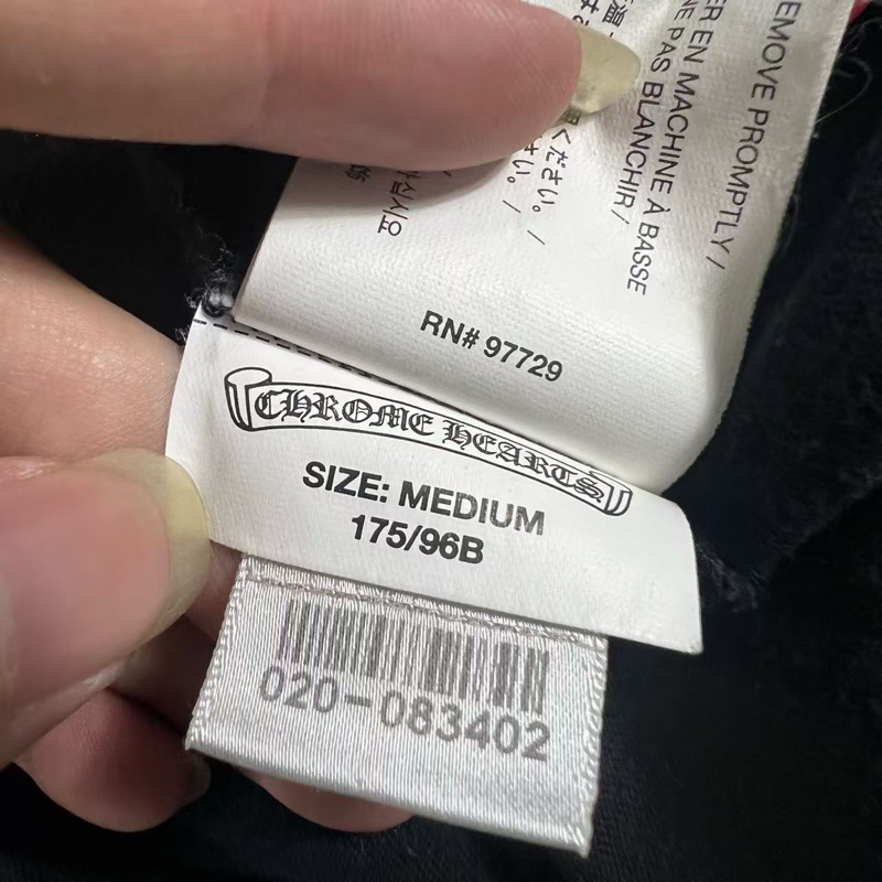 Chrome Hearts 克羅心 長袖 黑色-4