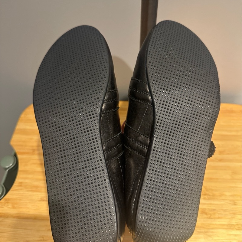 BALLY黑色皮革休閒鞋-10