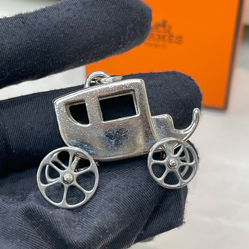 HERMES 世界限定小馬車包包掛件 O684NY-9
