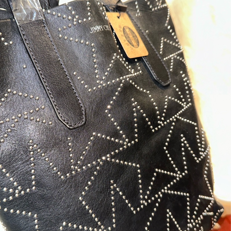 Jimmy Choo Bolso tote Sofia Star negro-1
