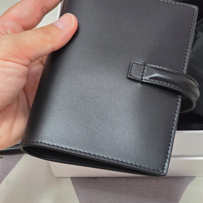 CELINE 緞面小牛皮錢包 16 (Cèze),附零錢包-10