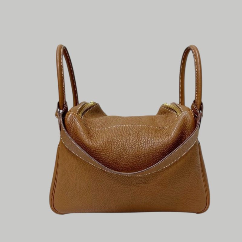 Hermes Lindy 30棕金-1