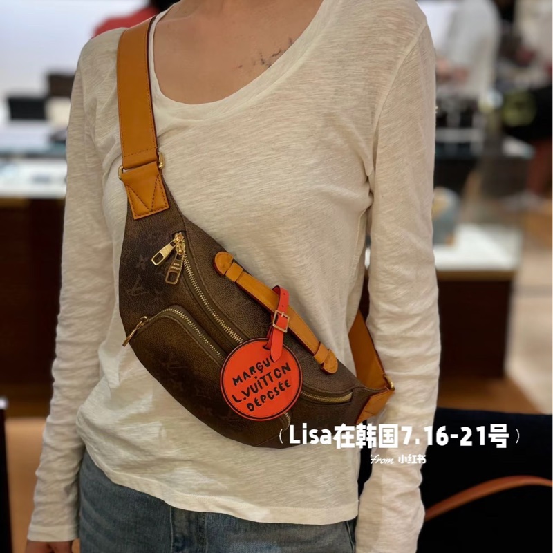 LOUIS VUITTON 路易威登 LV Rush 腰包/ 斜挎/ 胸前包-1