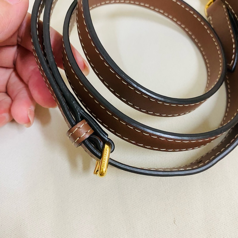 Burberry Pocket mini 焦糖色郵差包 口袋包-30