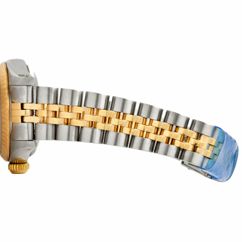 勞力士 ROLEX 69173 Datejust 自動腕錶香檳色馬賽克錶盤 YG x SS 女士腕錶 7 位數字 9 系列(1986 年製造)-5