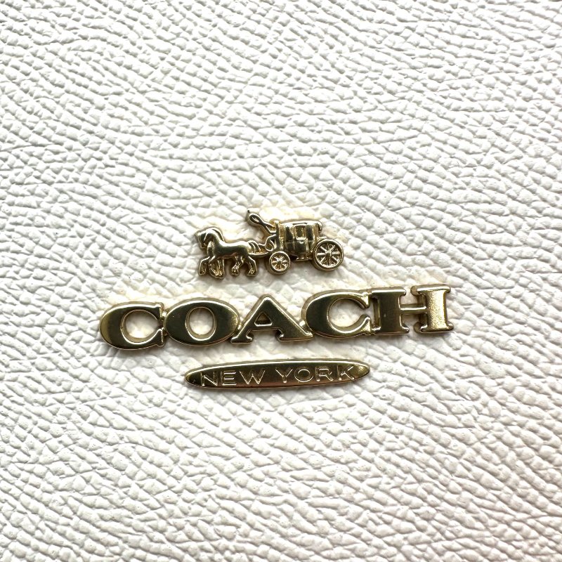 【美收精品】COACH 白色後背包 B-670【隔月月中將轉賣至日本 上架期限30天】-9