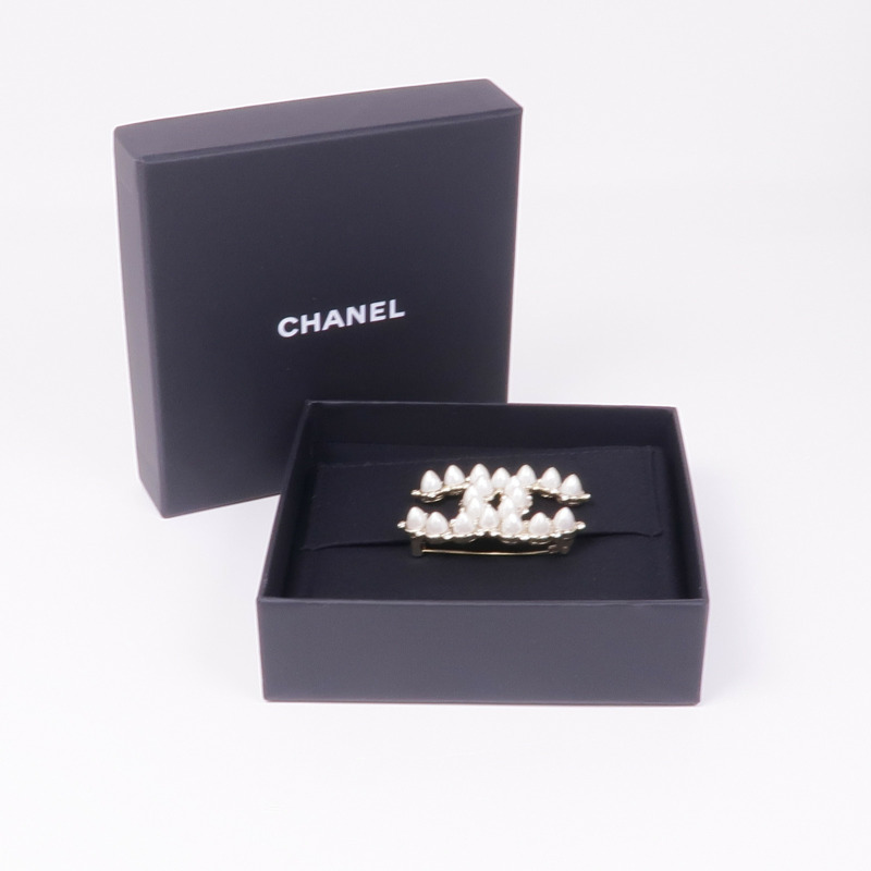 CHANEL PVC/金屬Brooch胸針-8