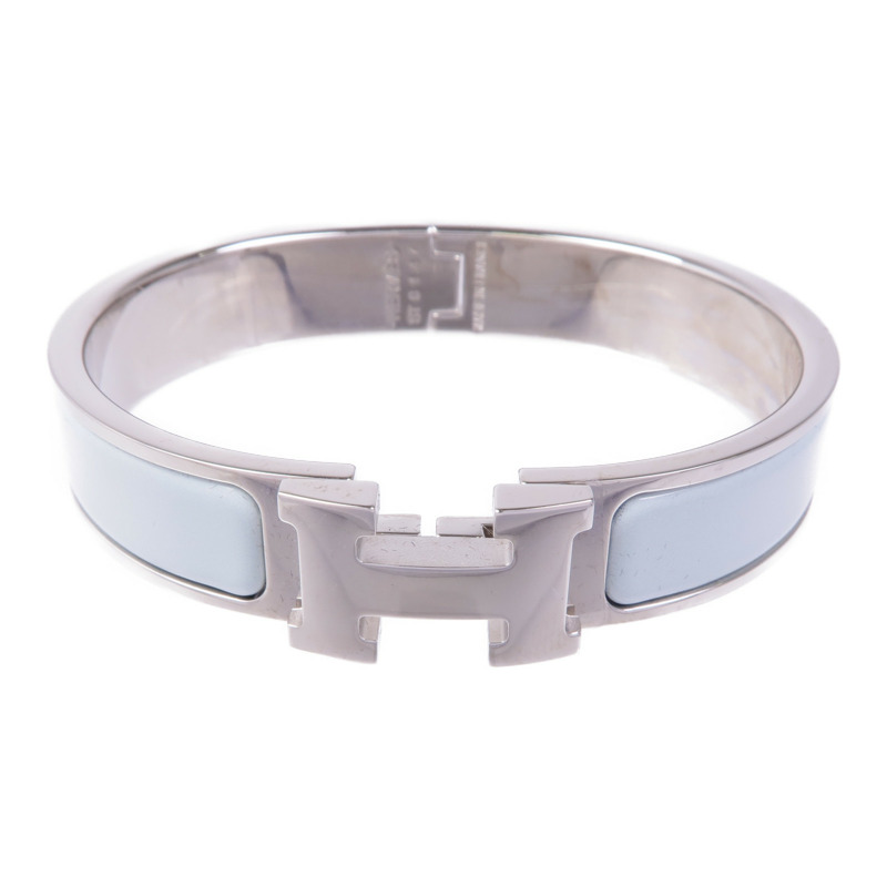 HERMES 金屬/琺瑯Clic-H Bracelet手鐲-0