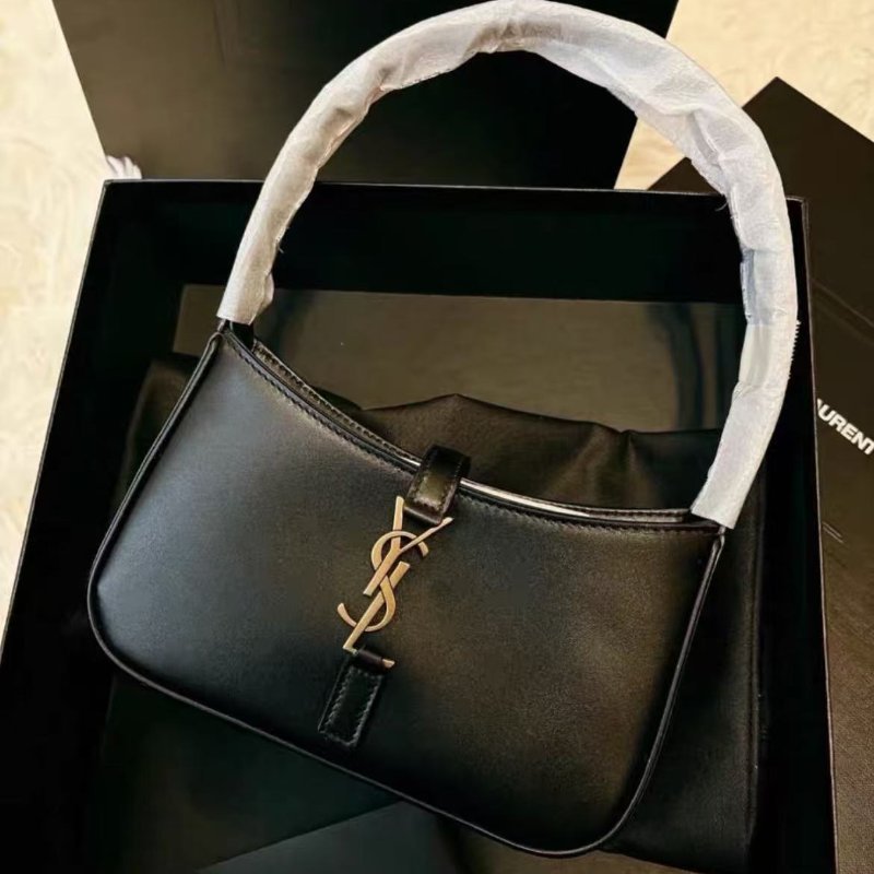 YSL hobo 腋下包 明星同款手提包 全新 配件盒子塵袋 (細節私訊)-2