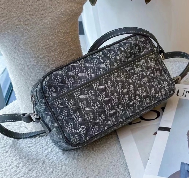 Goyard 灰色相機包 極新2手 配件齊全-0