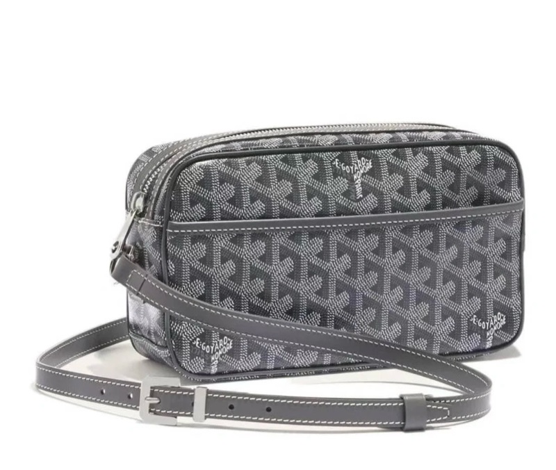 Goyard 灰色相機包 極新2手 配件齊全-13