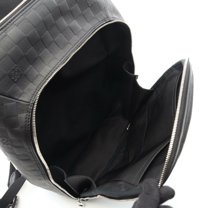 路易威登新背包 N45287 Damier Infini 皮革黑色二手男款 LV-2