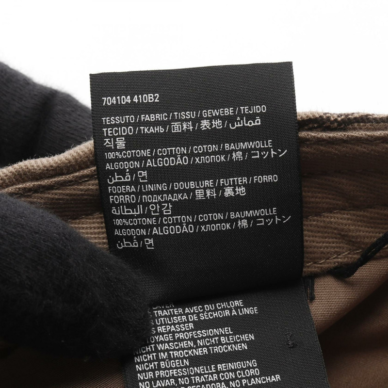 BALENCIAGA BBMonogram棒球帽 704104410B29764 棉 米色 全新 男女通用-4