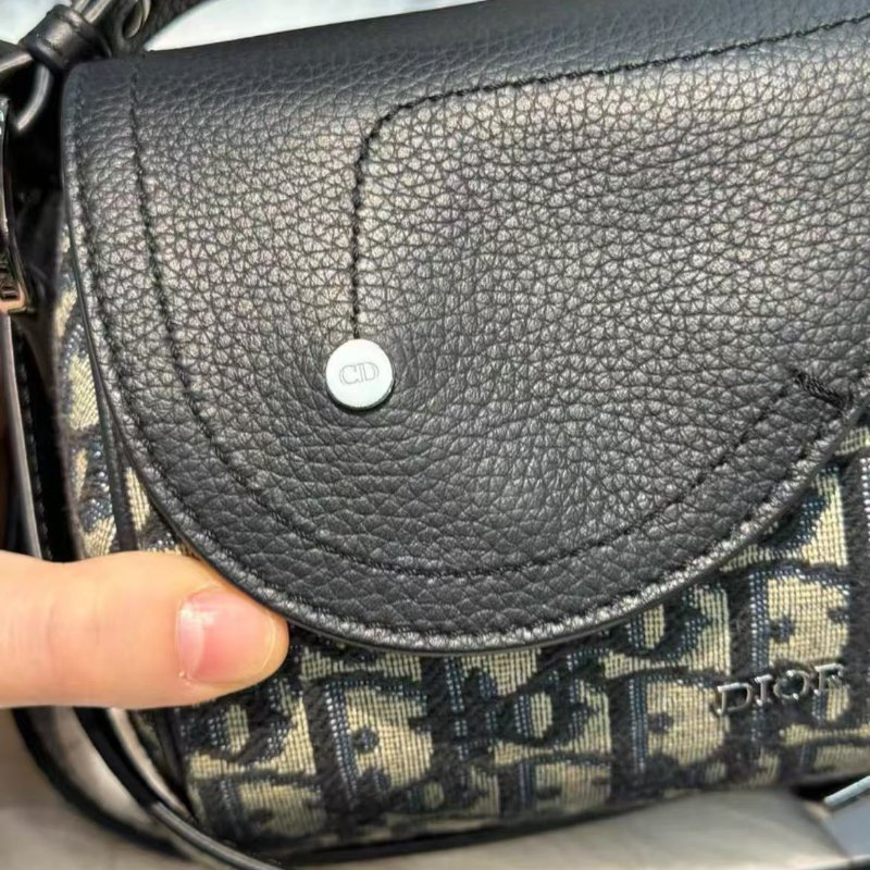 Dior 圓筒包 roller 老花款mini 男女同款 配件盒子塵袋購證保卡 全新可送禮-1